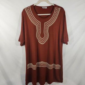 Erdogan Boho Ethnic Tribal / Tunic Dress Middle Eastern XL (II-16)